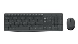 Logitech MK235 toetsenbord RF Draadloos QWERTY US International Grijs Logitech MK235 toetsenbord RF Draadloos QWERTY US International Grijs