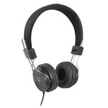 Ewent EW3573 hoofdtelefoon/headset Hoofdtelefoons Hoofdband 3,5mm-connector Zwart Ewent EW3573 hoofdtelefoon/headset Hoofdtelefoons Hoofdband 3,5mm-connector Zwart