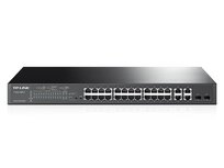 TP-LINK T1500-28PCT netwerk-switch Managed L2 Fast Ethernet (10/100) Power over Ethernet (PoE) 1U Zwart TP-LINK T1500-28PCT netwerk-switch Managed L2 Fast Ethernet (10/100) Power over Ethernet (PoE) 1U Zwart