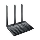 ASUS RT-AC53 draadloze router Dual-band (2.4 GHz / 5 GHz) Gigabit Ethernet Zwart ASUS RT-AC53 draadloze router Dual-band (2.4 GHz / 5 GHz) Gigabit Ethernet Zwart