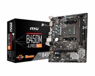 MSI B450M-A PRO MAX moederbord AMD B450 Socket AM4 micro ATX MSI B450M-A PRO MAX moederbord AMD B450 Socket AM4 micro ATX