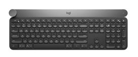 Logitech Craft toetsenbord RF Wireless + Bluetooth QWERTY US International Zwart, Grijs Logitech Craft toetsenbord RF Wireless + Bluetooth QWERTY US International Zwart, Grijs