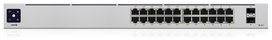 Ubiquiti Networks UniFi 24-Port PoE Managed L2/L3 Gigabit Ethernet (10/100/1000) Zilver 1U Power over Ethernet (PoE) Ubiquiti Networks UniFi 24-Port PoE Managed L2/L3 Gigabit Ethernet (10/100/1000) Zilver 1U Power over Ethernet (PoE)