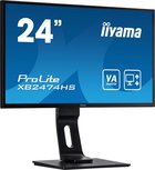 iiyama ProLite XB2474HS-B2 LED display 59,9 cm (23.6 iiyama ProLite XB2474HS-B2 LED display 59,9 cm (23.6