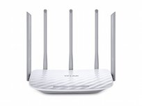 TP-LINK Archer C60 draadloze router Fast Ethernet Dual-band (2.4 GHz / 5 GHz) Wit TP-LINK Archer C60 draadloze router Fast Ethernet Dual-band (2.4 GHz / 5 GHz) Wit
