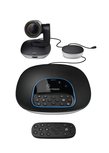 Logitech GROUP video conferencing systeem Videovergaderingssysteem voor groepen Logitech GROUP video conferencing systeem Videovergaderingssysteem voor groepen