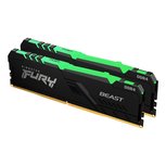 MEM Kingston Fury Beast 32GB ( 2X16) DDR4 DIMM 3200MHz / RGB MEM Kingston Fury Beast 32GB ( 2X16) DDR4 DIMM 3200MHz / RGB
