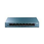 TP-LINK LS108G Unmanaged Gigabit Ethernet (10/100/1000) Blauw TP-LINK LS108G Unmanaged Gigabit Ethernet (10/100/1000) Blauw