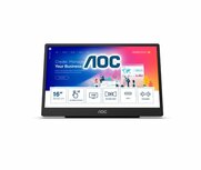 MON AOC 16T2 Full HD IPS Portable Touch USB-C Monitor REFURBISHED MON AOC 16T2 Full HD IPS Portable Touch USB-C Monitor REFURBISHED