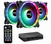 Aerocool Duo 12 Pro Computer behuizing Ventilator 12 cm Zwart 3 stuk(s) Aerocool Duo 12 Pro Computer behuizing Ventilator 12 cm Zwart 3 stuk(s)