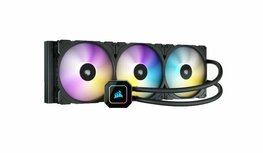 Corsair iCUE H170i ELITE CAPELLIX Liquid CPU Cooler Processor Alles-in-één vloeistofkoeler 14 cm Zwart 1 stuk(s) Corsair iCUE H170i ELITE CAPELLIX Liquid CPU Cooler Processor Alles-in-één vloeistofkoeler 14 cm Zwart 1 stuk(s)
