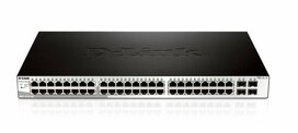 D-Link DGS-1210-52 netwerk-switch Managed L2 Gigabit Ethernet (10/100/1000) 1U Zwart D-Link DGS-1210-52 netwerk-switch Managed L2 Gigabit Ethernet (10/100/1000) 1U Zwart