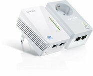 TP-LINK TL-WPA4226 KIT PowerLine-netwerkadapter 600 Mbit/s Ethernet LAN Wi-Fi Wit 2 stuk(s) TP-LINK TL-WPA4226 KIT PowerLine-netwerkadapter 600 Mbit/s Ethernet LAN Wi-Fi Wit 2 stuk(s)