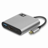 ACT AC7022 USB-C naar HDMI female adapter met PD Pass-Through 60W, 4K, USB-A ACT AC7022 USB-C naar HDMI female adapter met PD Pass-Through 60W, 4K, USB-A