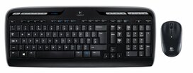 Logitech MK330 toetsenbord RF Draadloos QWERTY US International Zwart Logitech MK330 toetsenbord RF Draadloos QWERTY US International Zwart