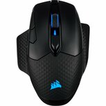 Corsair DARK CORE RGB PRO muis Rechtshandig RF Wireless + Bluetooth + USB Type-A Optisch 18000 DPI Corsair DARK CORE RGB PRO muis Rechtshandig RF Wireless + Bluetooth + USB Type-A Optisch 18000 DPI
