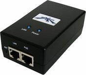 Ubiquiti Networks POE-24-12W PoE adapter & injector 24 V RETURNED Ubiquiti Networks POE-24-12W PoE adapter & injector 24 V RETURNED