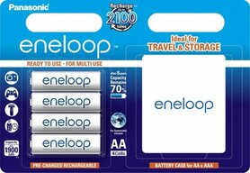 1x4 Panasonic Eneloop Mignon AA 1900 mAh + Accubox