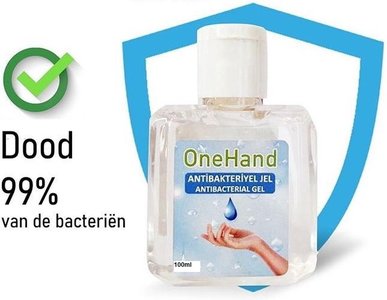 One Hand Alcohol 70% desinfectie 100ml