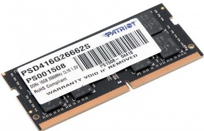 MEM Patriot Signature 16GB SODIMM / DDR4 / 2666 MHz