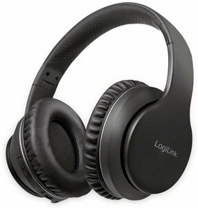 LogiLink BT0053 hoofdtelefoon/headset Draadloos Hoofdband Muziek Bluetooth Zwart RETURNED