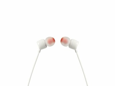 JBL Tune 110 Headset Bedraad In-ear Muziek Wit