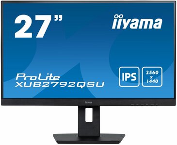 iiyama XUB2792QSU-B5 computer monitor 68,6 cm (27") 2560 x 1440 Pixels Full HD LED Zwart