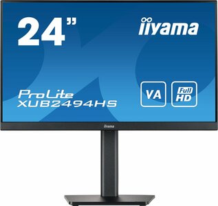iiyama ProLite XUB2494HS-B2 computer monitor 60,5 cm (23.8") 1920 x 1080 Pixels Full HD LED Zwart