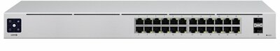 Ubiquiti UniFi USW-24 netwerk-switch Managed L2 Gigabit Ethernet (10/100/1000) Zilver RETURNED