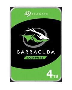Seagate Barracuda ST4000DM004 interne harde schijf 3.5" 4000 GB SATA III RENEWED