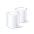 TP-LINK Deco X20 (2-pack) draadloze router Gigabit Ethernet Dual-band (2.4 GHz / 5 GHz) Wit_