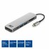 ACT AC7023 USB-C naar HDMI multiport adapter 4K, USB hub, cardreader, PD pass through_