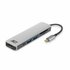 ACT AC7023 USB-C naar HDMI multiport adapter 4K, USB hub, cardreader, PD pass through_