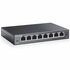TP-LINK TL-SG108S Unmanaged L2 Gigabit Ethernet (10/100/1000) Zwart_