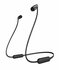Sony WI-C310 Headset Draadloos In-ear, Neckband Oproepen/muziek Bluetooth Zwart_