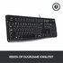Logitech K120 toetsenbord USB QWERTY Internationaal Noordzee Zwart_