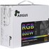 Inter-Tech Argus RGB-600W II power supply unit 20+4 pin ATX ATX Zwart_