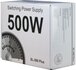 Inter-Tech SL-500 Plus power supply unit 500 W 20+4 pin ATX ATX Zilver_