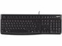 Logitech K120 Corded Keyboard toetsenbord USB QWERTZ Duits Zwart_